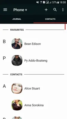 Phone + Contacts and Calls android App screenshot 4